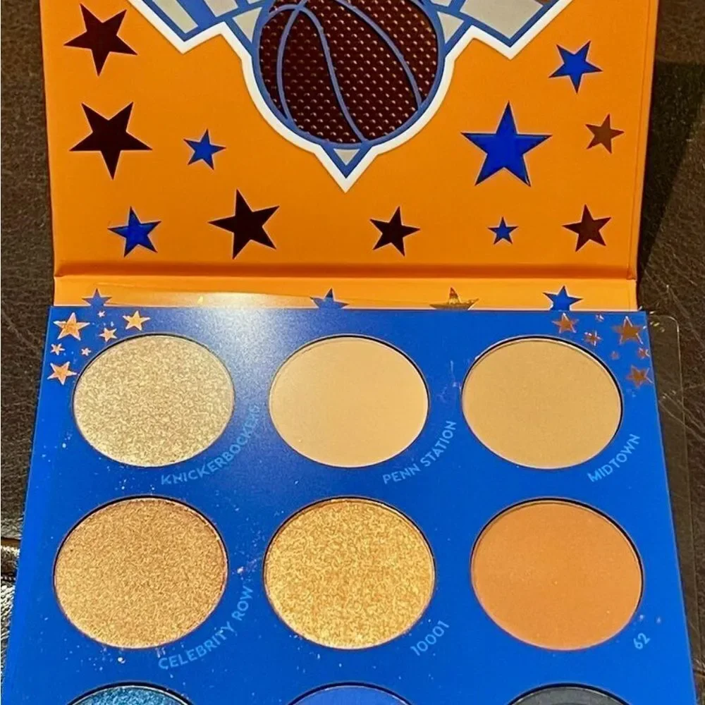 NWT Limited Edition ColourPop  New York Knicks Eyeshadow Palette